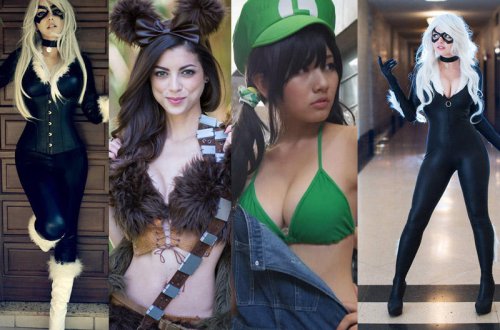 Kospleyin gözəl qızları