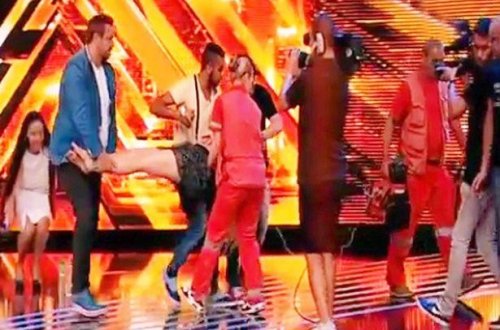 Canlı yayımda elə həyəcanlandı ki...