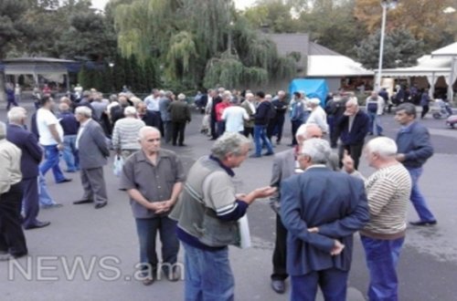 İrəvanda mitinq keçirilir