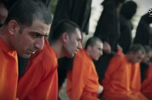 İŞİD-dən dəhşətli edam görüntüləri