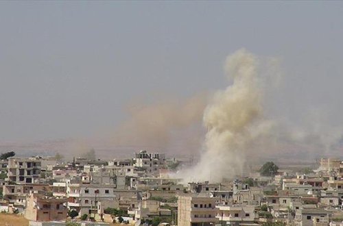 Əsəd rejimi məscidi bombaladı