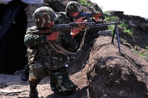 Erməni nazir cəbhədə güllə səsini eşitdi və qaçdı