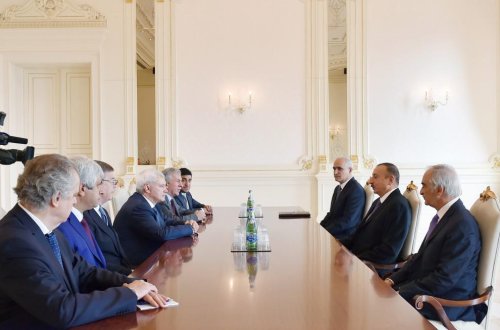 Prezident İlham Əliyev Sankt-Peterburq şəhərinin qubernatorunu qəbul edib