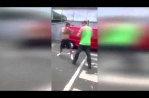 Avtomobili park etmək üstündə «qaydasız döyüş»ə çıxdılar