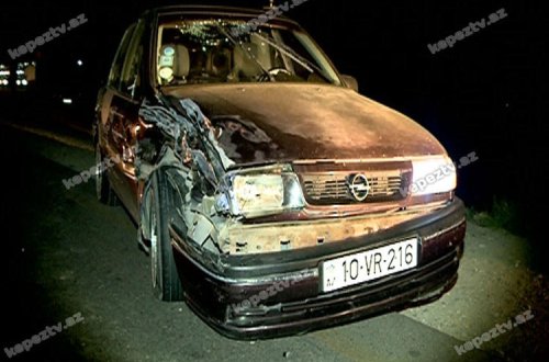 Yol qəzası baş verib, xəsarət alan var