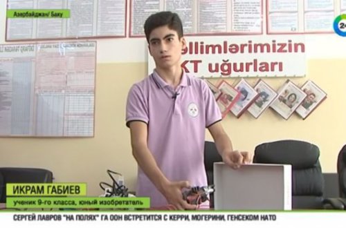 Bakılı məktəbli xərçənglə yeni mübarizə üsulu düşünüb