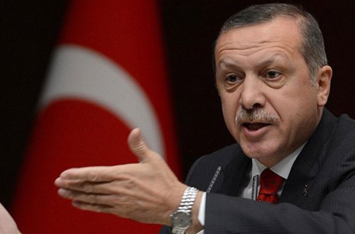 Ərdoğan bayrağımızın düyünlənməsindən danışdı