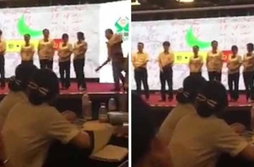 Bankda biabırçılıq: pis işləyənlər döyüldülər