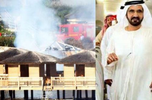 Dubay əmirinin başından 