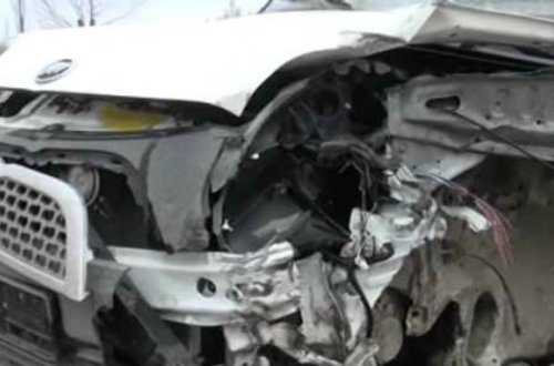 Hacıqabulda avtomobil aşdı