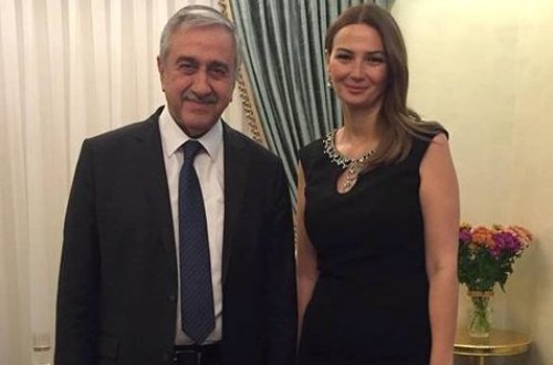 Qənirə Paşayeva ŞKTC-nin prezident Mustafa Akıncı ilə görüşdü