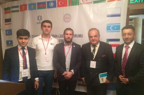 Rusiyalı gənclər Şəkidə forumda iştirak edir