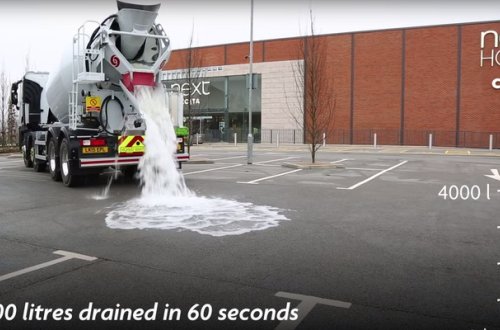 Gölməçələri yox edən asfalt