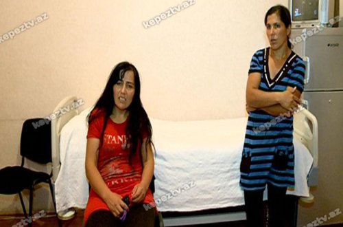 Kişi iki qadını döydü