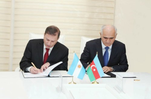 Azərbaycan və Argentina arasında daha bir saziş imzalandı