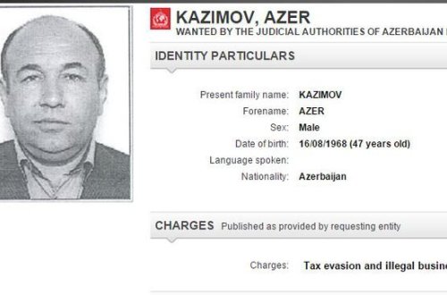 İnterpol yarım milyon borcu olan azərbaycanlı iş adamını axtarır