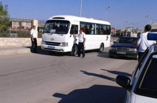 Müfəttişi saymadı, maşını üstünə sürdü