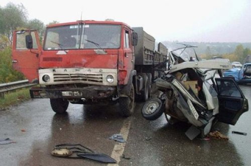 Azərbaycanda daha bir dəhşətli qəza