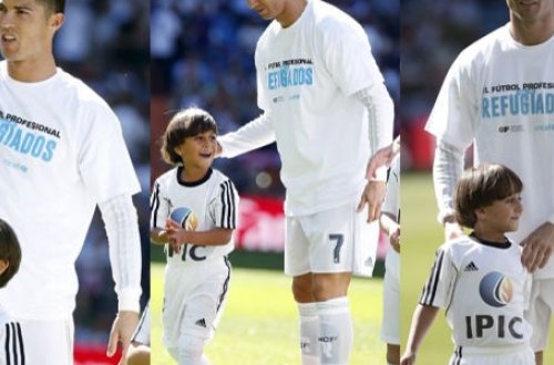 Ronaldodan Suriya qaçqınlarına dəstək