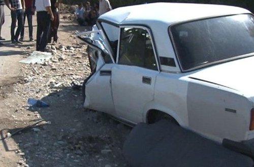 Azərbaycanda ağır qəza: ölən və yaralananlar var - FOTO