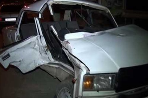 Ziyarətgahın yanında ağır qəza -