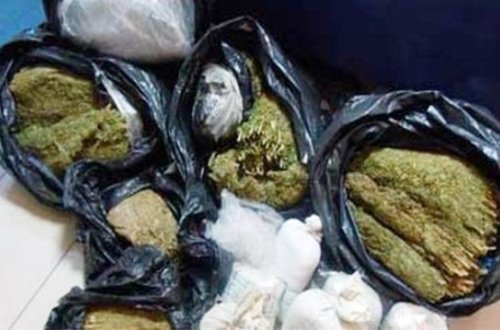 Ata və oğuldan narkotik çıxdı