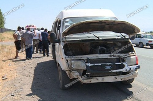 24 saatda üçüncü mikroavtobus qəzası