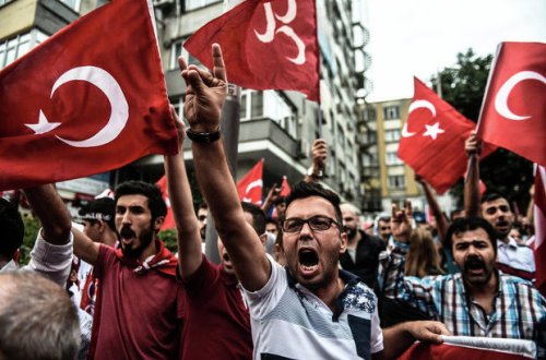 Ankarada terror əleyhinə yürüş keçirildi