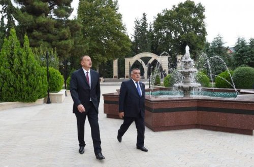 İlham Əliyev Ağsuda -