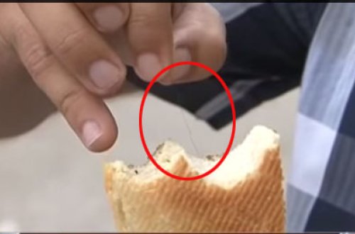 Bakıda çörəkdən tük çıxdı