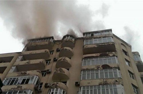 Yaşayış binasında yanğın