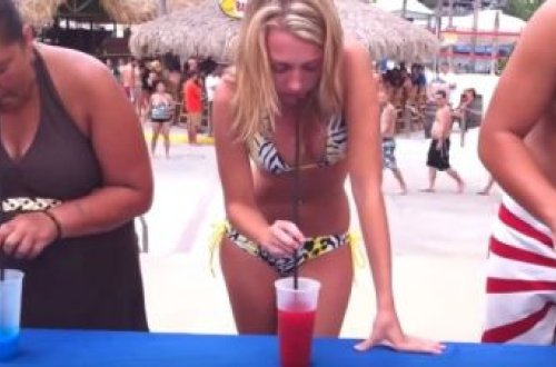 Yarışmada qızın beyni 