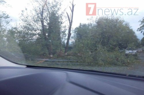 Şəkidə növbəti dəhşətli təbii fəlakət