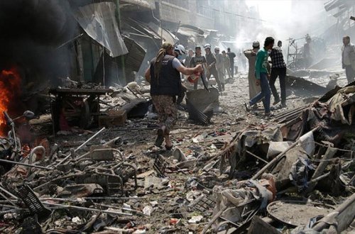 Hələbdə 85 dinc sakin öldürülüb