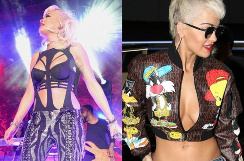 Yenə də geyimləri ilə təəccübləndirdi