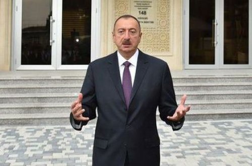 İlham Əliyev: Belə dəyərlər bizə lazım deyil