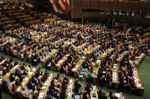Azərbaycanın BMT yanında daimi nümayəndəliyinin birinci katibi Xocalı soyqırımına dair çıxış edib