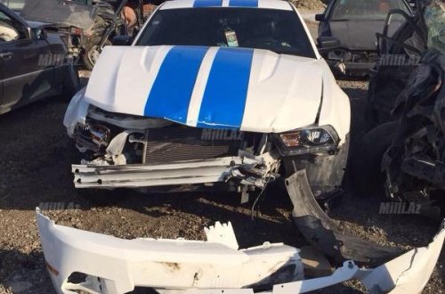 Qəzaya düşən Dj Çinanın yeni bahalı avtomobili