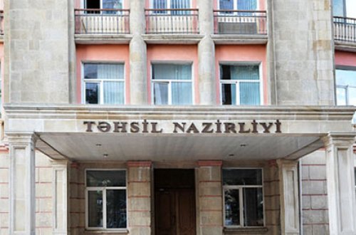 Təhsil Nazirliyi qəbul planını hökumətə təqdim etdi