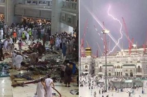 Kəbədə qaldırıcı kranın aşdığı anlar -