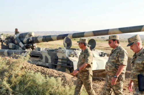 Zakir Həsənov poliqonda