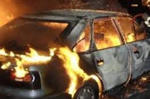 Avtomobil təmiri sexində yanğın -