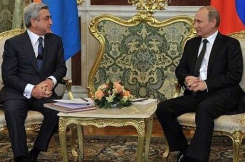 Putin Sarkisyanla Qarabağı müzakirə edir