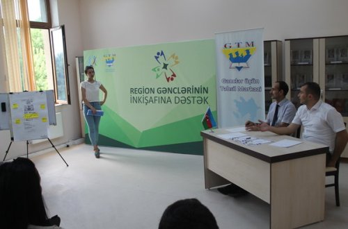 Mingəçevirdə gənclərin ideya yarmarkası keçirildi