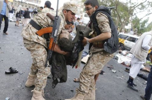 Yəməndə məsciddə törədilən iki partlayış nəticəsində 28 nəfər ölüb