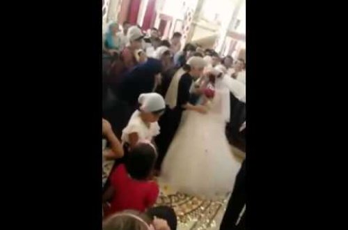 Gəlini öz toyunda belə döydülər