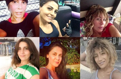 Yerli məşhurların makiyajsız