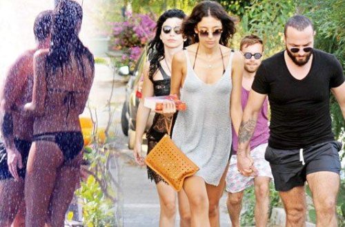 Merve və Murad bal ayında dostları ilə