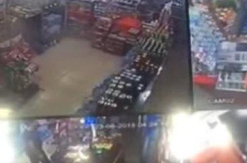 Bakıda marketi yarıb satıcını yaraladılar