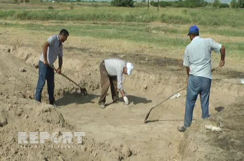 Ağdamda qədim qəbirlər tapıldı -